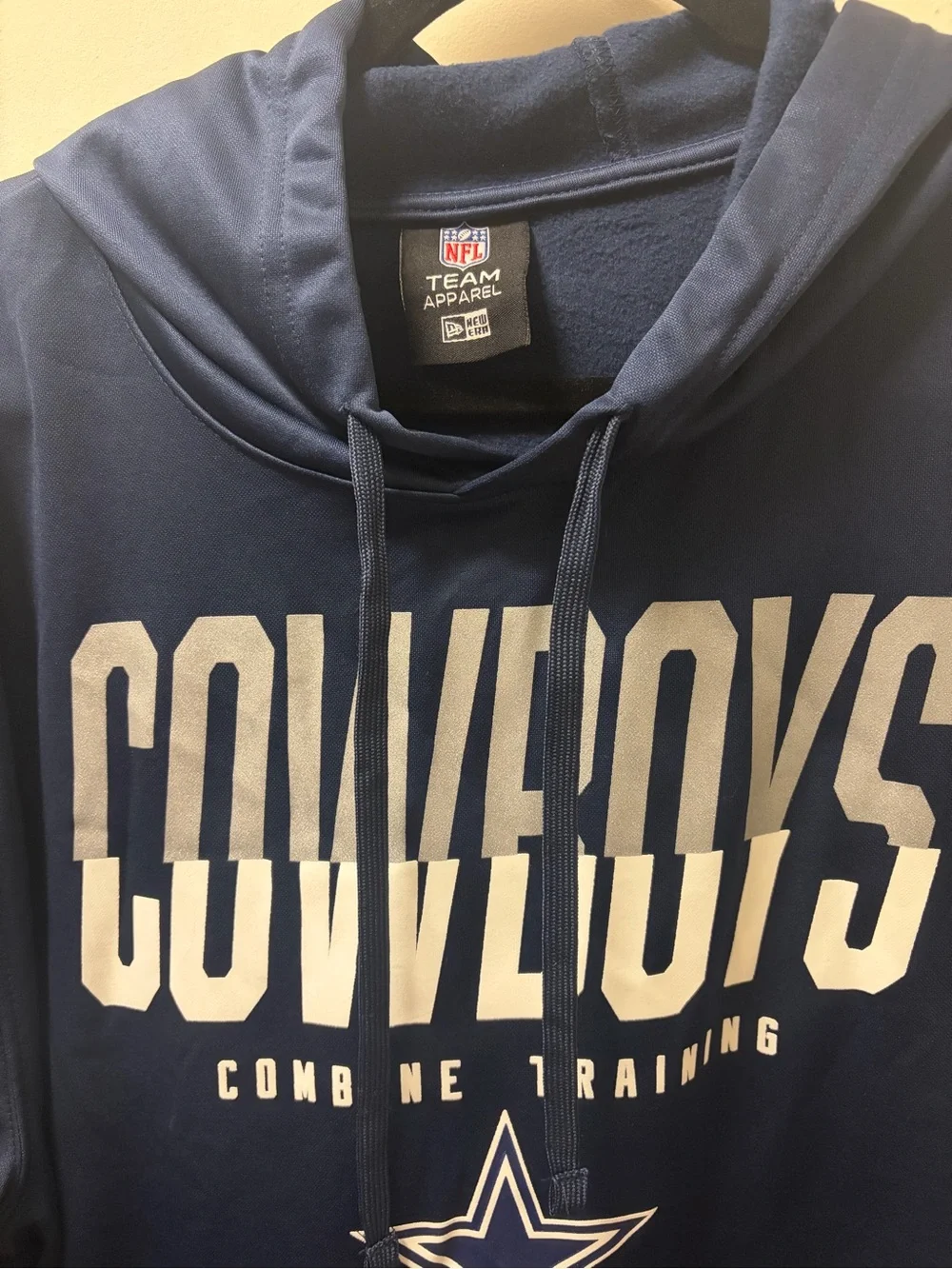 Dallas Cowboys Hoodie Combine Training Pullover- Men XL